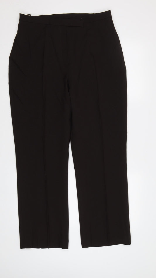 Womens UK Size 16 For Women Regular Fit  Brown Trousers