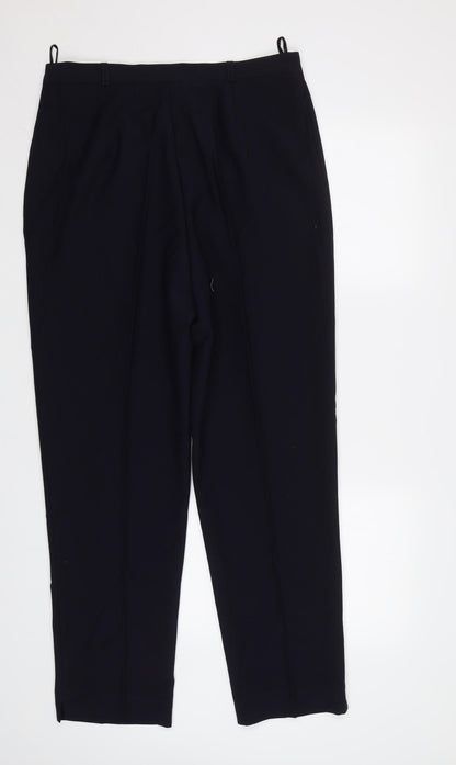 A Touch Of luxury Womens Blue   Trousers  Size 16 L30 in