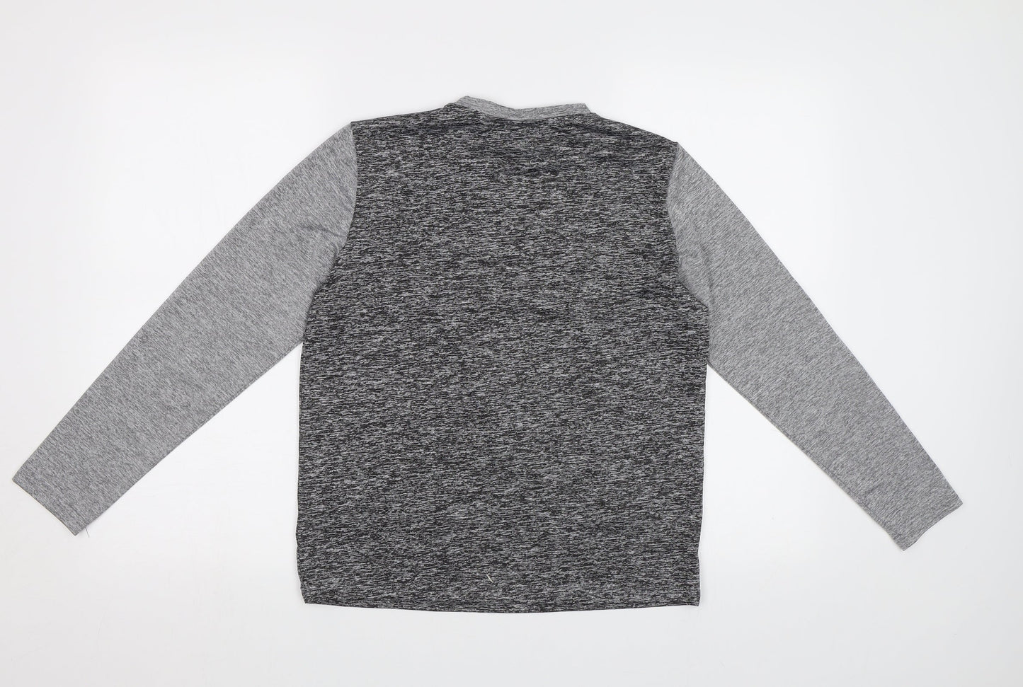 SheIn Girls Grey   Pullover Sweatshirt Size 11-12 Years