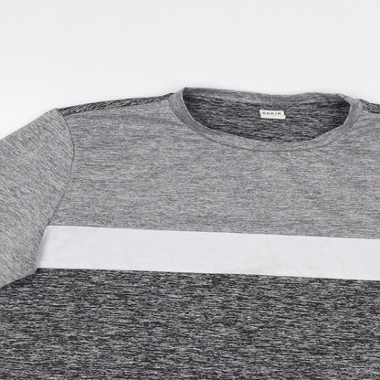 SheIn Girls Grey   Pullover Sweatshirt Size 11-12 Years