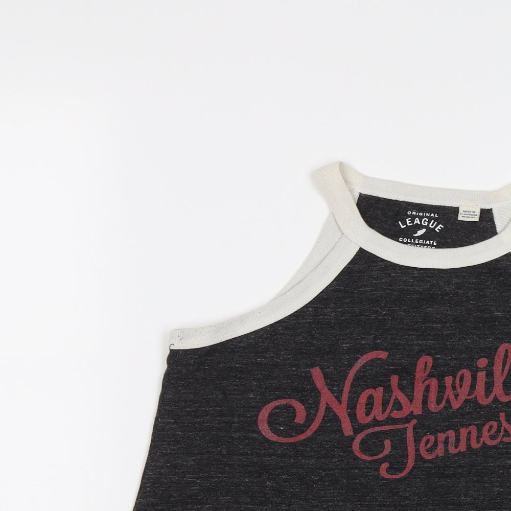 original League Womens Grey   Basic Tank Size S