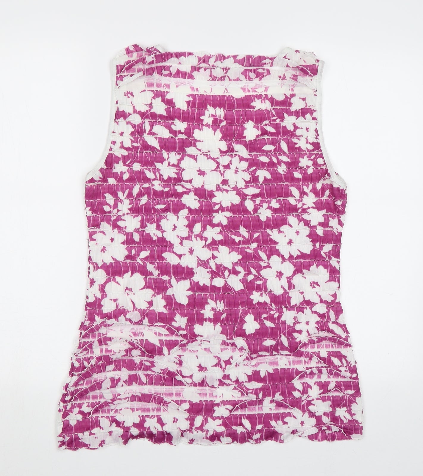 Womens UK Size 14 Soon Purple Basic Tank