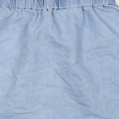 Pep&Co Womens Blue   Mini Skirt Size 8