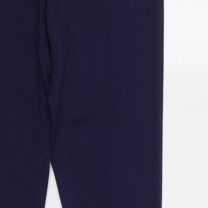 atlas for women Womens Blue   Jogger Trousers Size 16 L27 in