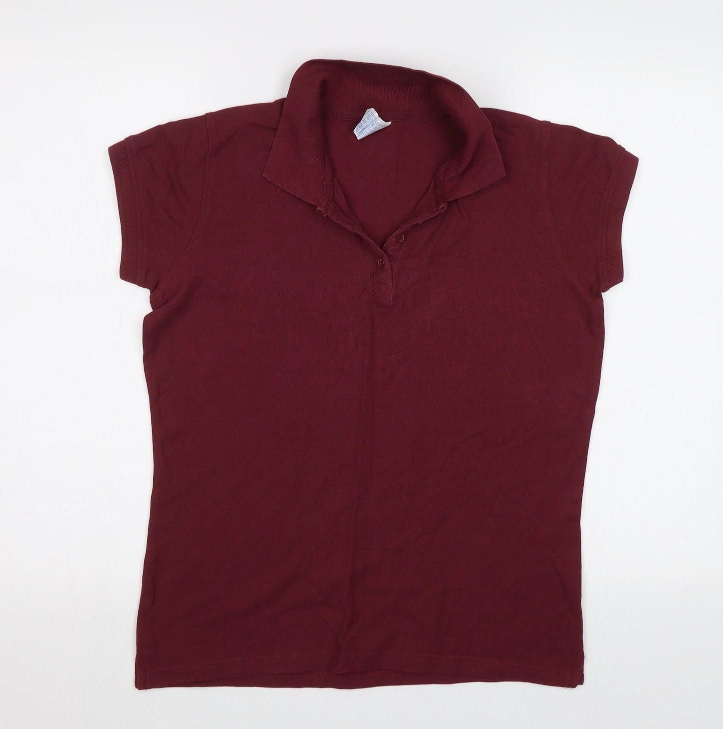 JHK Womens Purple   Basic Polo Size L