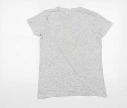 TU Boys Grey   Basic Polo Size 14 Years  - Football