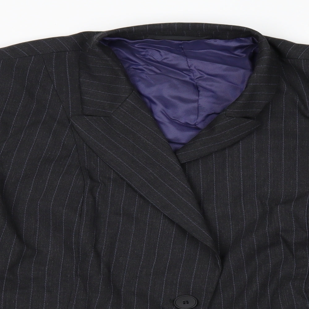 Womens UK Size 18 Preworn Regular Grey Blazer