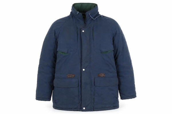 champion coll Womens Blue   Anorak Coat Size XL  - hood in collar