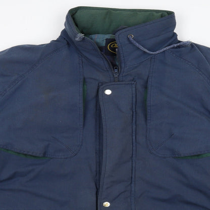 champion coll Womens Blue   Anorak Coat Size XL  - hood in collar