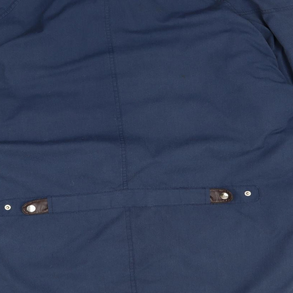 champion coll Womens Blue   Anorak Coat Size XL  - hood in collar