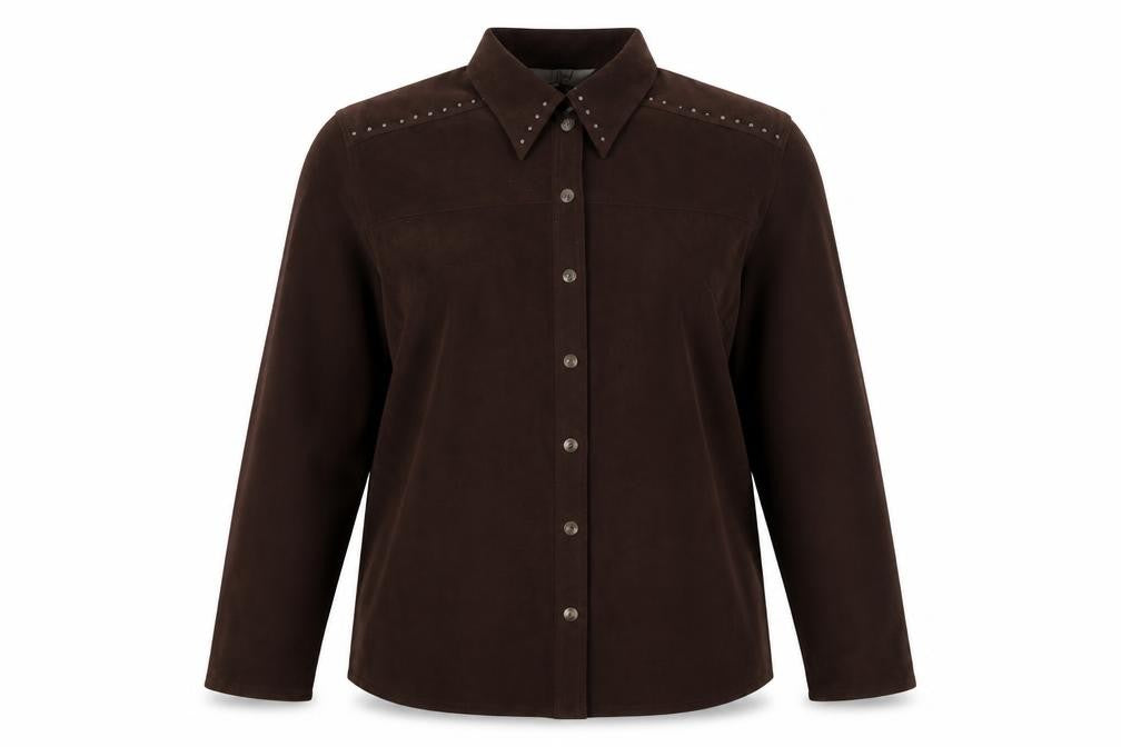 Womens UK Size 16 ELVI Brown Jacket