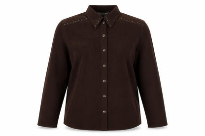 Womens UK Size 16 ELVI Brown Jacket