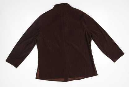 ELVI Womens Brown   Jacket  Size 16