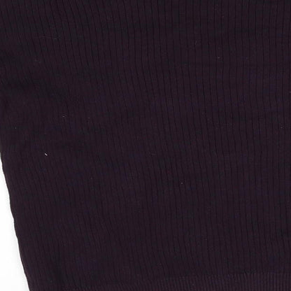 George Mens Purple   Henley Jumper Size S
