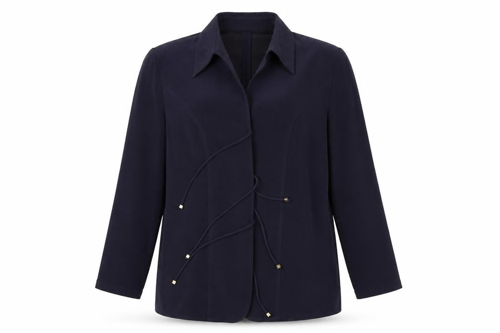 Womens UK Size 16 ELVI Blue Jacket