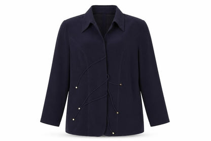 Womens UK Size 16 ELVI Blue Jacket