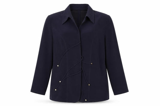 Womens UK Size 16 ELVI Blue Jacket