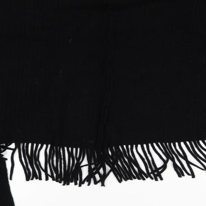 Womens UK Size One Size Preworn Black Cape Jumper