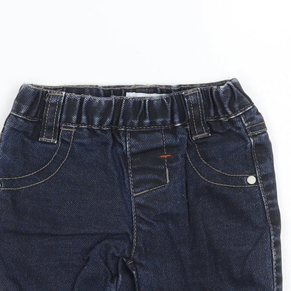 Mama's & Papa's Baby Blue   Jogger Jeans Size 0-3 Months