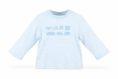 Tu Baby Blue Striped  Pullover Jumper Size 3-6 Months