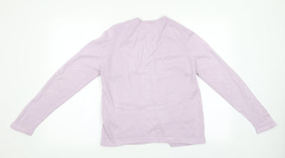 Womens UK Size 12 Marks and Spencer Purple Cardigan Jumper