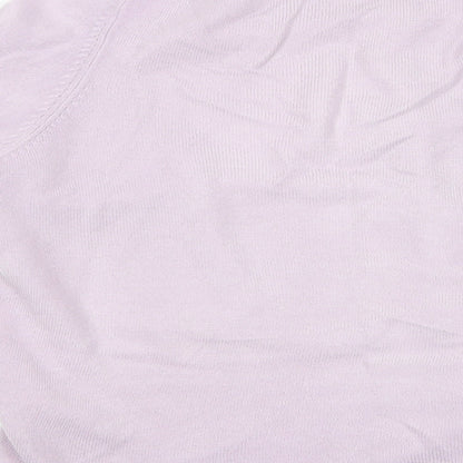 Womens UK Size 12 Marks and Spencer Purple Cardigan Jumper