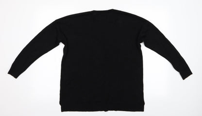Womens UK Size 12 Studio Black Pullover Jumper