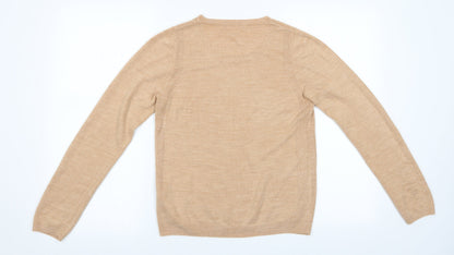 Womens UK Size 8 Marks and Spencer Orange Pullover Jumper