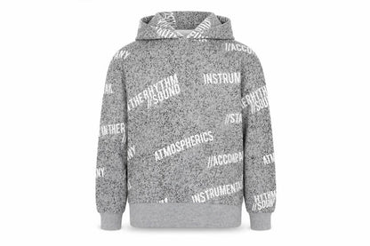LMTD Boys Grey Spotted  Pullover Hoodie Size 11-12 Years  - In The Rhythm