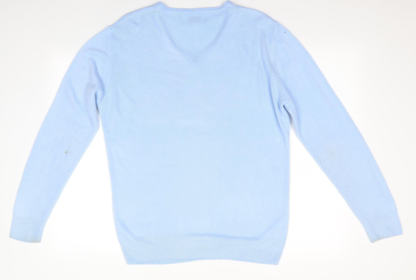 Easy Mens Blue   Pullover Jumper Size M