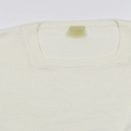 Womens UK Size 10 Canda Ivory Pullover Jumper