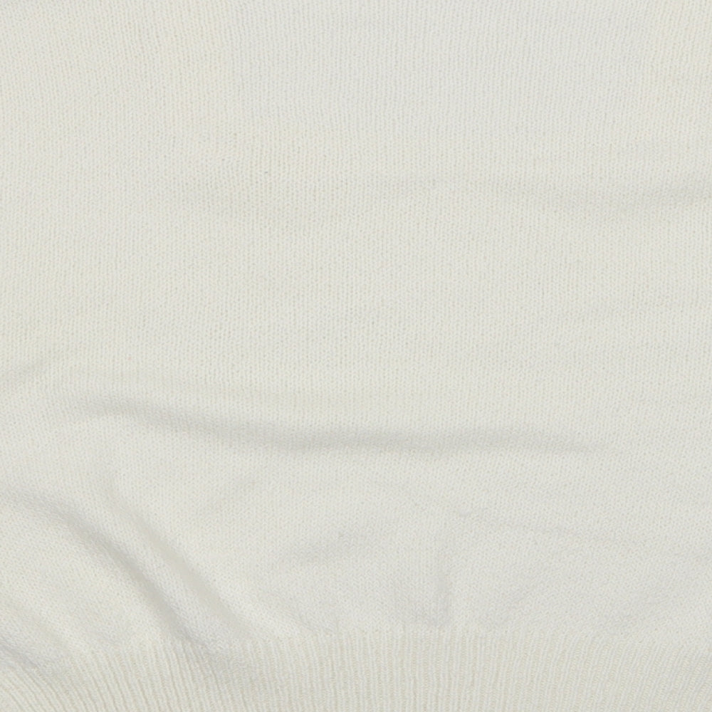 Womens UK Size 10 Canda Ivory Pullover Jumper