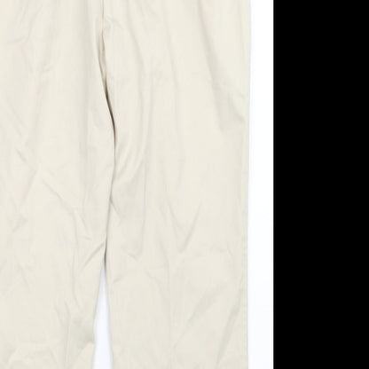 debe Womens Beige   Chino Trousers Size 36 in L27 in