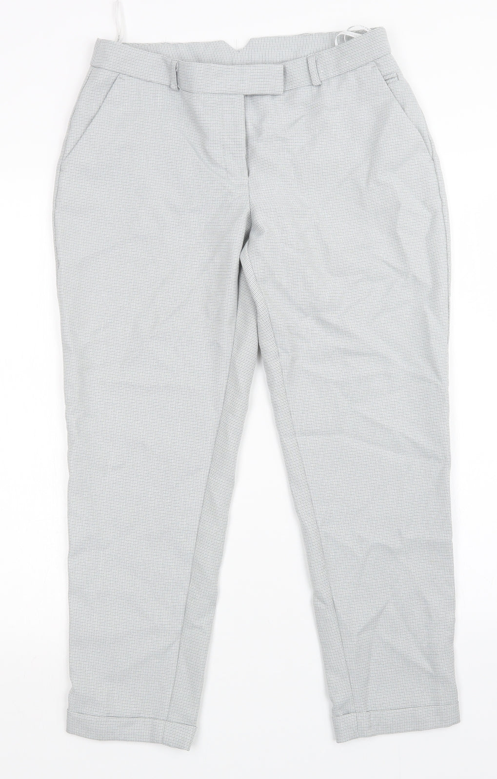 Womens UK Size 10 Dorothy Perkins Regular Fit  Grey Trousers