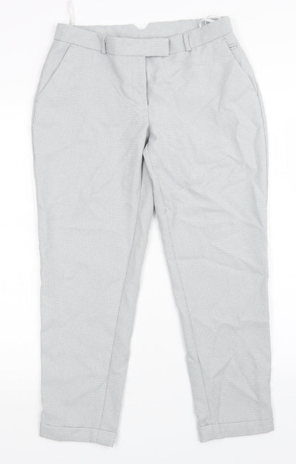 Womens UK Size 10 Dorothy Perkins Regular Fit  Grey Trousers
