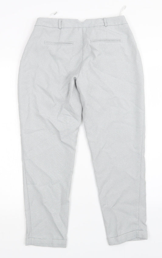 Womens UK Size 10 Dorothy Perkins Regular Fit  Grey Trousers