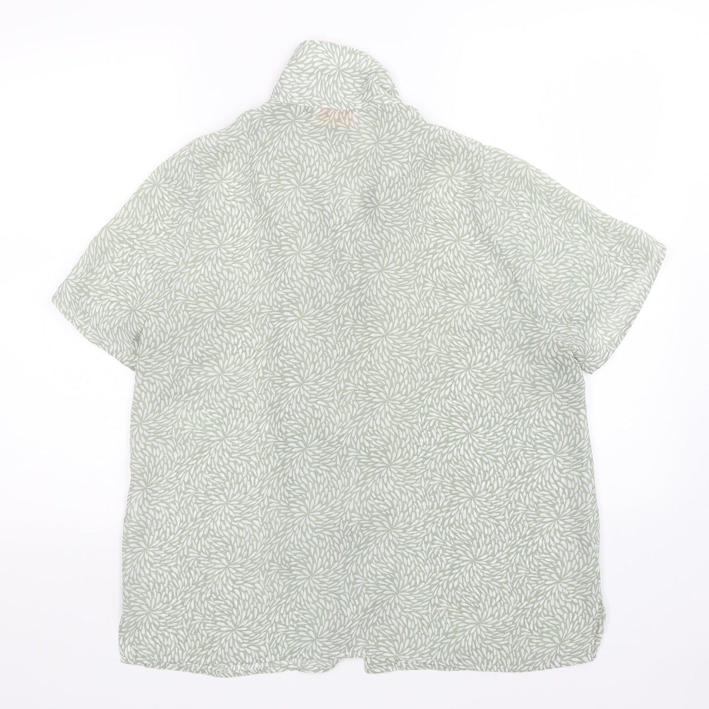 Womens UK Size  Riddella Green Basic Button-Up