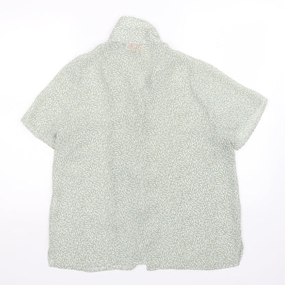 Womens UK Size  Riddella Green Basic Button-Up