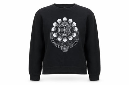 Womens UK Size XS Divided Black Pullover Sweatshirt