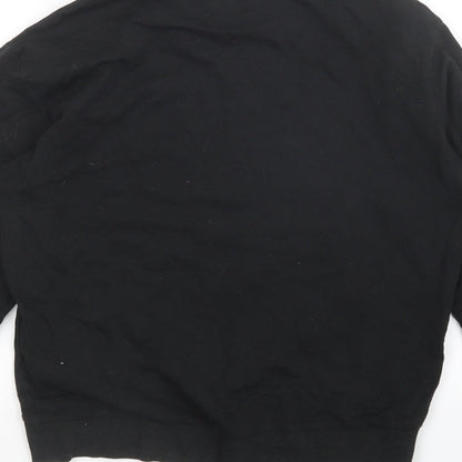 Divided Womens Black   Pullover Sweatshirt Size XS