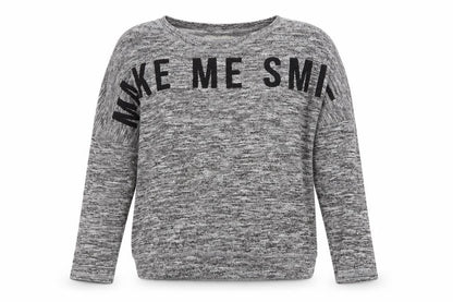 H&M Girls Grey   Pullover Jumper Size 8-9 Years