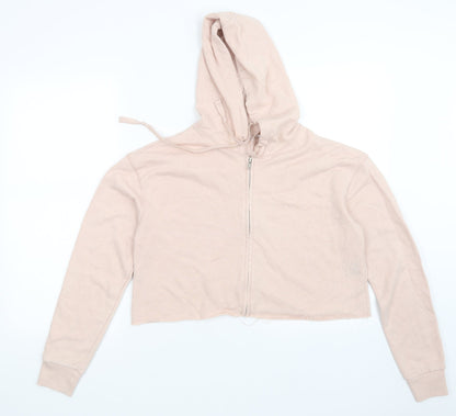Cooperative Womens Pink   Full Zip Hoodie Size S