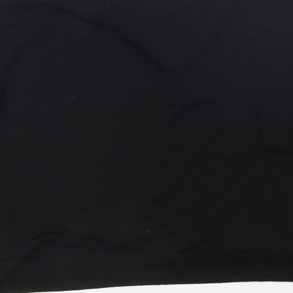 New Look Girls Black Floral  Pullover Jumper Size 14-15 Years