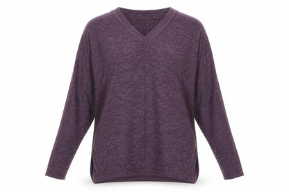 Womens UK Size 6 Atmosphere Purple Pullover Jumper