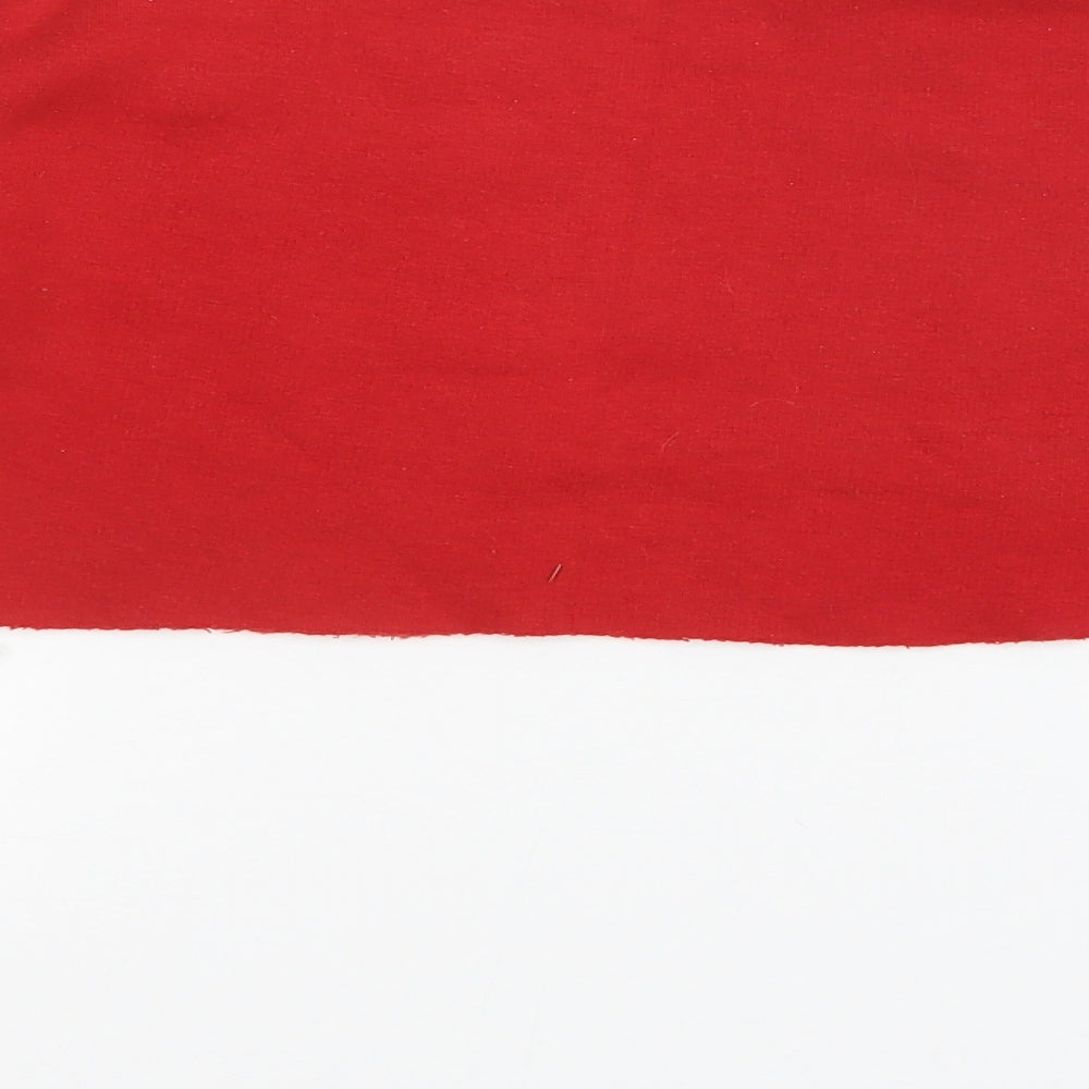 Boohoo Womens Red   Pullover Jumper Size 10