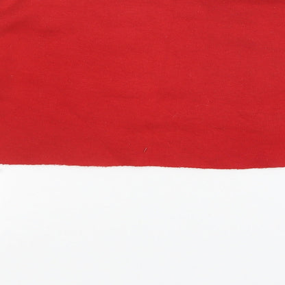 Boohoo Womens Red   Pullover Jumper Size 10