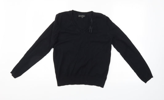 K is for Knitware Womens Black   Pullover Jumper Size 12