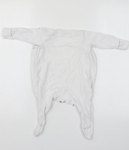TU Baby White   Babygrow One-Piece Size 3-6 Months