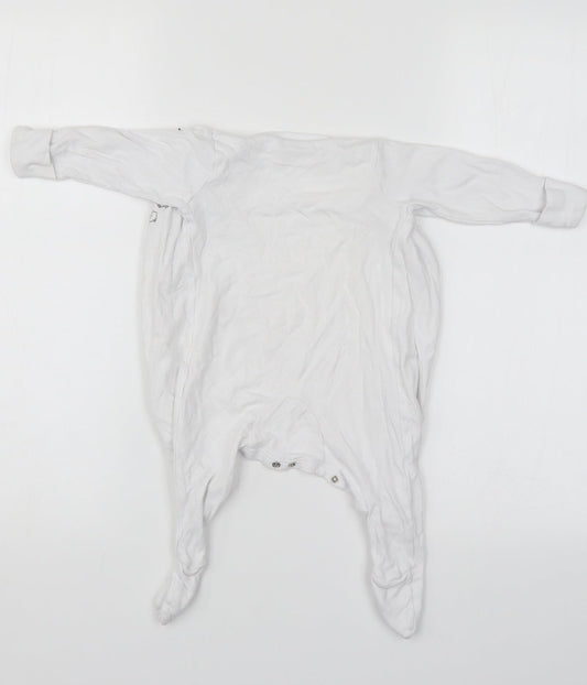 TU Baby White   Babygrow One-Piece Size 3-6 Months