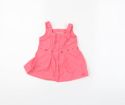 Little Rocha Girls Pink   Tank Dress  Size 0-3 Months